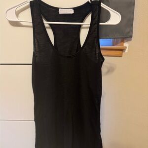 Black Racerback Tank Top - Women